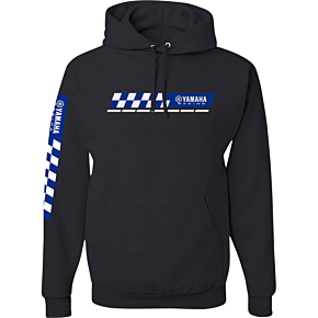 Yamaha Racing Check Hoodie - Black - 2XL NP21S-M3110-2X