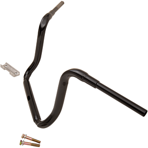 La Choppers Handlebar - Grande Traditional Ape Hanger - 14" - Black LA-7322-14B