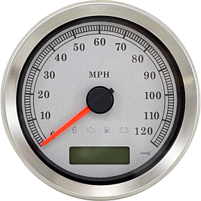 Programmable Speedometer - Silver Face - MPH 2210-0459
