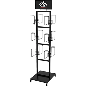 Helmet Floor Display - Rack - Box 1 of 2 90-4027