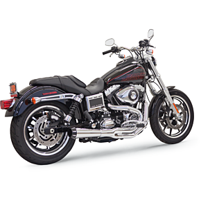 Mega Power Exhaust - Chrome - FXD/FXDWG with Mid/Forward Controls 1D32R