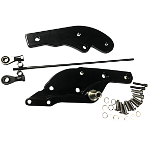 Forward Control Extensions - Black - Softail 1622-0554