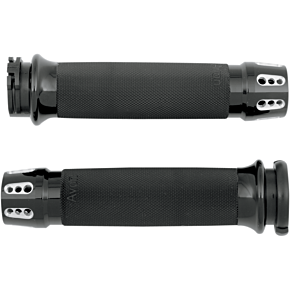 Grips - Gatlin - Custom - Black CC-86-ANO-GAT