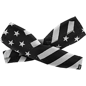 SportFlex™ Arm Sleeves - Black/White Flag - Medium AL091MD