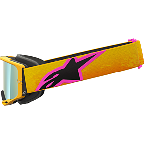 Vision 8 Goggle - Corp - Orange/Yellow/Pink - Gold Mirror Lens 5101625-4005