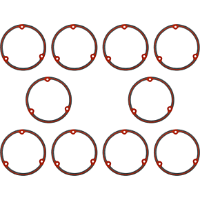 Derby Cover Gasket Silicon - Big Twin 25416-70-X