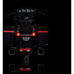 Custom Dynamics Rear Turn Signal Insert - JAE Bases - Red PB-RR-JAE