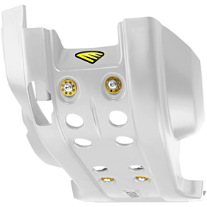 Cycra Full Combat Skid Plate - White 1CYC-6217-42