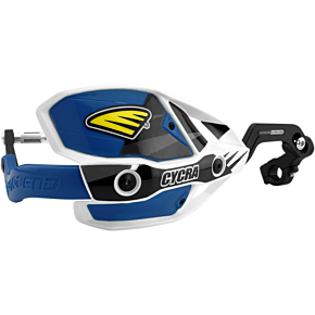 Cycra Handguards - Ultra - Oversized - White/Husqvarna Blue 1CYC-7408-88X