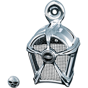 Kuryakyn Horn Cover - Mach 2 - Chrome/Black