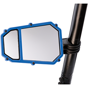 Moose Racing Side Mirror Accent Plate - Blue