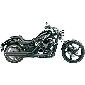 Scalloped Muffler - Black - '11-'17 Stryker 2270B