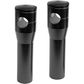 Risers - 6" - Black HRS1356-B