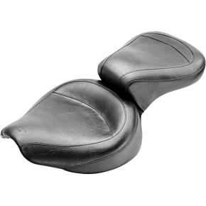 Vintage Style Seat - Wide - Smooth - Black - FX/FL 75734