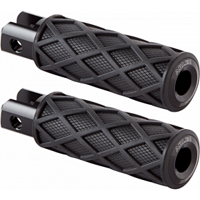 Diamond Footpegs - Driver - Black 400-051