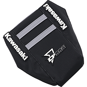Seat Cover - Black/Gray - KX '16-'20 30-20-465