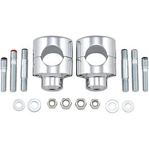 Drag Specialties Risers - Big Buffalo - 1-1/2" - Chrome 0602-0465