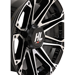 High Lifter Wheel - HL3 - Rear - Gloss Black w/Machined - 14x7 - 4/110 - 2+5 (-47 mm) 14HL03-1111