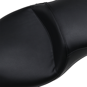 Le Pera Outcast Daddy Long Legs Seat - 2-Up - Without Backrest - Smooth - Black - FLH LK-997DL