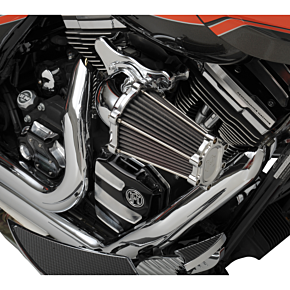Performance Machine Pm FASTair Intake Cleaner - Chrome - Throttle by Wire 0206-2050-CH
