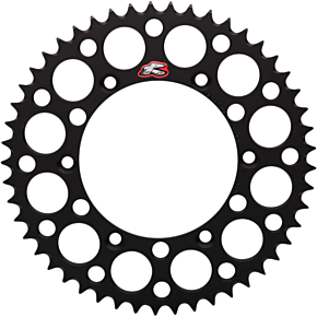 Renthal Sprocket - Suzuki - Black - 49 Tooth 123U-520-49GYBK