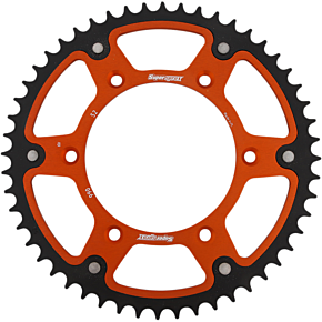 Supersprox Stealth Rear Sprocket - 52 Tooth - Orange - Husaberg/Husqvarna/KTM RST-990-52-ORG