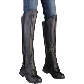 Women's Half Chaps - Black - S/M 2815-0092