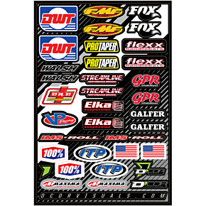 Decal Sheet - Misc. ATV 40-90-107