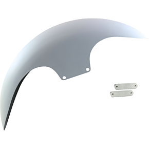 Cafe Front Fender - 19" - Satin Adaptors PYO:CAFE-19-14L-S-C
