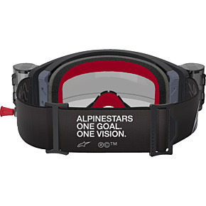 Supertech Roll-Off Goggle - Corp - Black/Gray - Clear Lens 5100425-1518