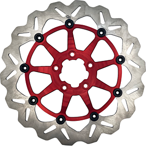 Brake Rotor - Front - Red DF680CWSS-R