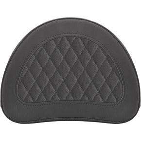 Sissy Bar Pad - Lattice Stitched - Black 0513SM