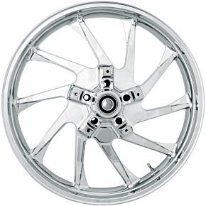 Coastal Moto Front Wheel - Hurricane 3D - Dual Disc/ABS - Chrome - 21"x3.50" 3D-HUR213CHABST