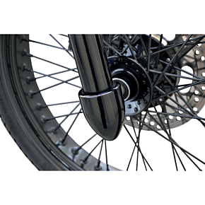 Fork Bullets/Axle Nut Covers - Black BA-7800B