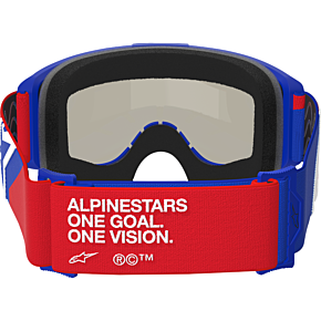 Vision Sand Goggle - Blue/Red/White - Dark Smoke Lens 5100826-7295