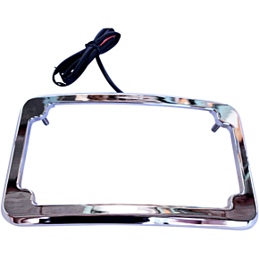 Beveled License Plate Frame - Chrome CV4617