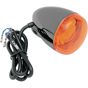 Turn Signal - Black Nickel/Amber 8500A-BN