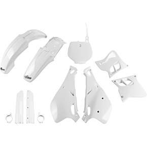 Body Kit - OEM White - Yamaha - YZ '93-'95 YAKIT295F@999
