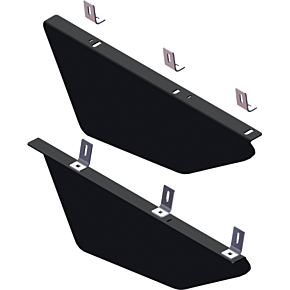 Front Lower Doors - Black - Talon 1000/1000-4 101785