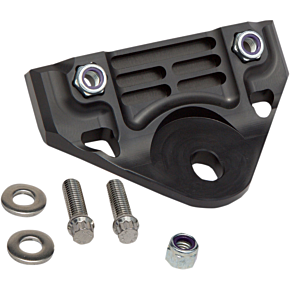 Alloy Art Front Engine Mount - Black - FXR NGMP-2