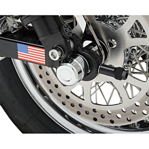 Drag Specialties Axle Cap - Rear - Chrome 0214-0832
