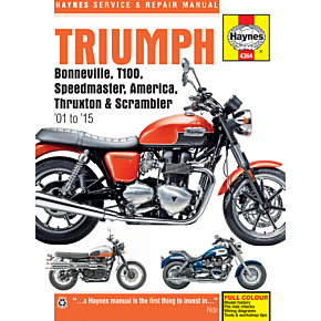 Haynes Manual - Triumph Bonneville '01-'15 M4364