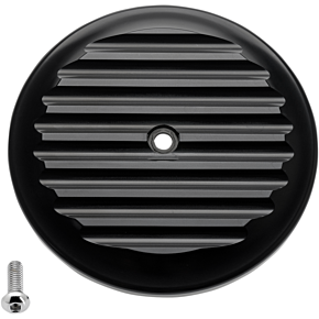 Joker Machine Finned Air Cleaner Cover - Black 02-220-1