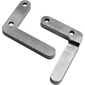 Klock Werks Front Fender Mounting Blocks - Chrome KW05-01-0410R