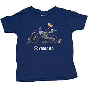Toddler Yamaha Pit Crew T-Shirt - Blue - 4T 22-83224