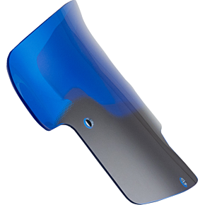 Kolor Flare™ Windshield - 8" - Blue - Indian KWW-04-0623