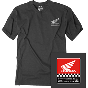 Honda Starting Line T-Shirt - Heather Charcoal - Medium 27-87302