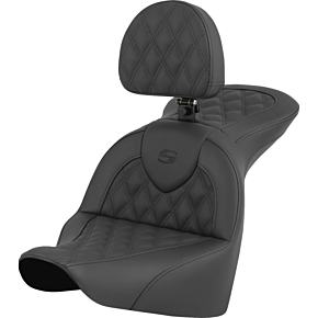 RoadSofa™ Seat - Lattice Stitch - with Driver Backrest - FLFB/FXBR '18-'24 818-27-182BR