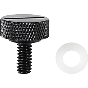 Seat Knob - Black - Slotted - 1/4-20 0820-0147