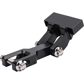 OG riser gauge relocation mounting bracket - Black TSC-2216